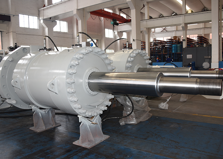 白鶴灘電站水輪機(jī)接力器，單機(jī)容量100萬(wàn)千瓦